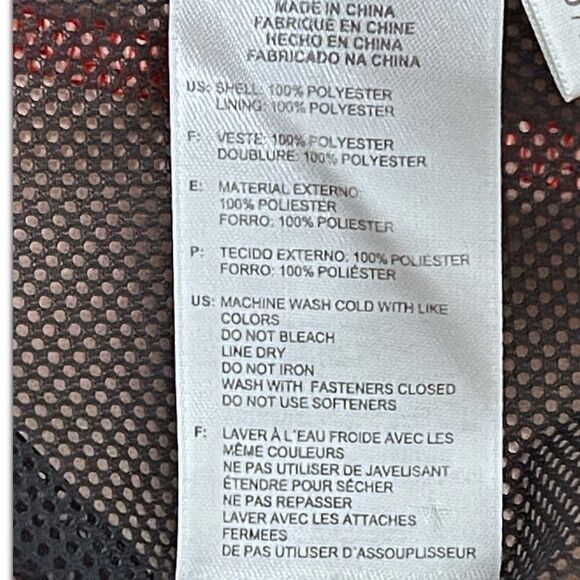 Adidas Red Windstopper Formotion Windbreaker Jacket Sz M - Picture 10 of 11